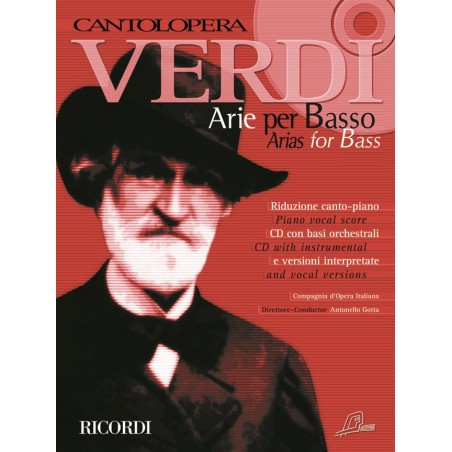 Verdi arie per basso partition cantolopera