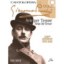 PARTITION ARIE PER TENORE CANTOLOPERA GOLD NR140125 LE KIOSQUE A MUSIQUE