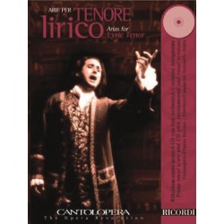 PARTITION ARIE PER TENORE LIRICO NR139852 LE KIOSQUE A MUSIQUE