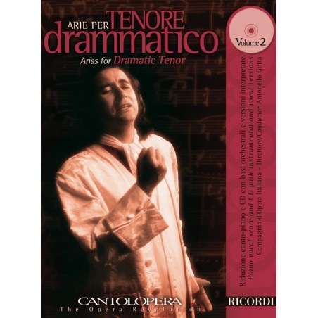 arie per tenor drammatico volume 2 partition