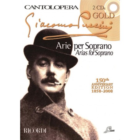 PARTITION ARIE PER SOPRANO CANTOLOPERA GOLD NR140126 LE KIOSQUE A MUSIQUE