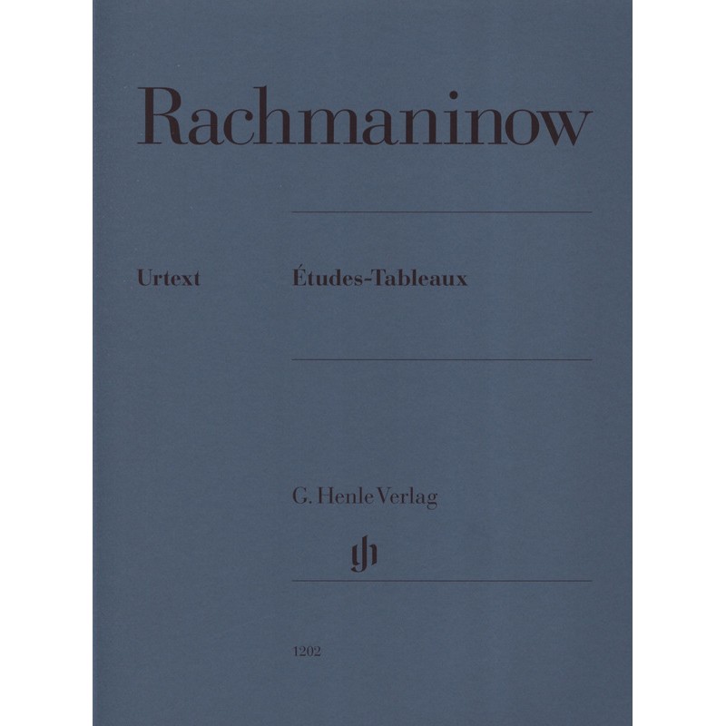 Partition piano Rachmaninov Etudes-Tableaux