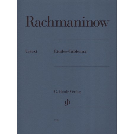 Partition piano Rachmaninov Etudes-Tableaux