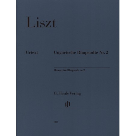 Liszt rhapsodie hongroise n°2 partition