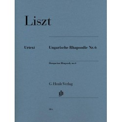 Partition Liszt Rhapsodie Hongroise n°6 HN804 le kiosque à musique Avignon