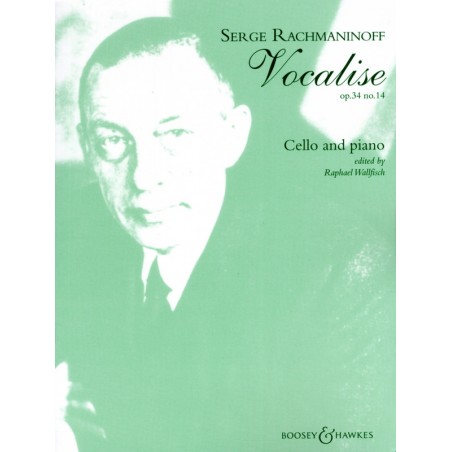 Vocalise de Rachmaninoff pour violoncelle BH1200523