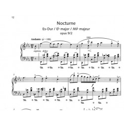 Chopin Nocturnes partition piano