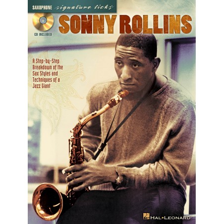 Partition Sonny Rollins Signature licks HL00695854 le kiosque à musique Avignon