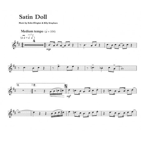 Satin Doll partition saxophone tenor