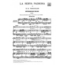 La serva padrona partition