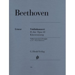 beethoven concerto violon partition