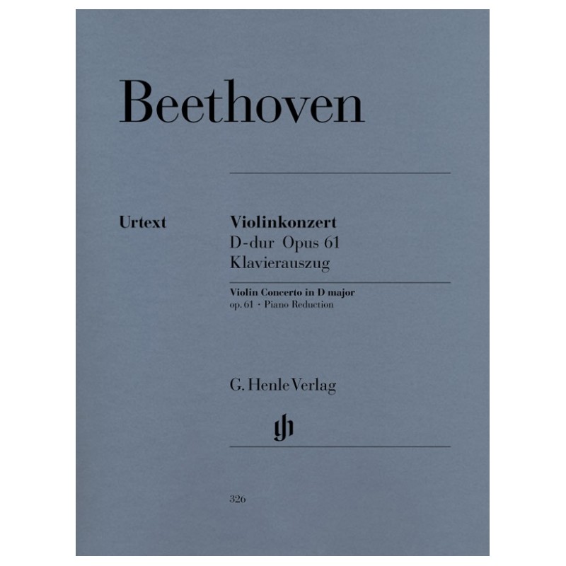 beethoven concerto violon partition