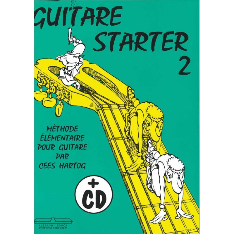 Hartog Guitare starter volume 2 ALB10657 le kiosque à musique Avignon