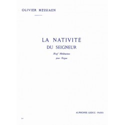 Partition Olivier Messiaen La nativité du seigneur AL19266 le kiosque à musique Avignon