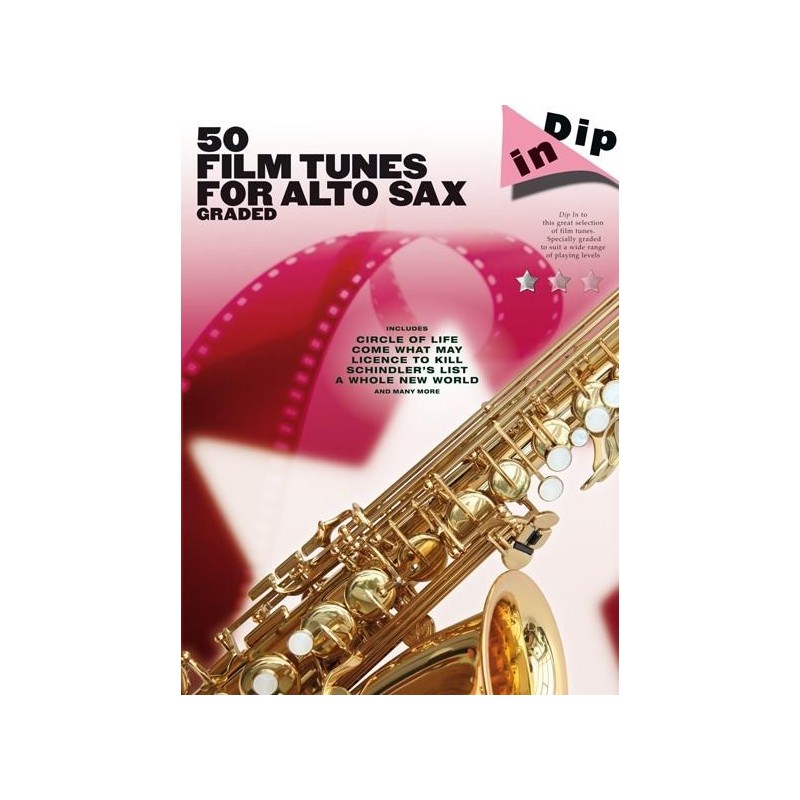 Partition musiques de films pour saxophone - Avignon