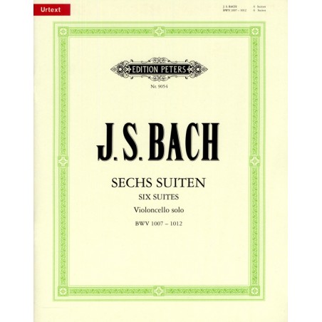 bach suites violoncelle partition