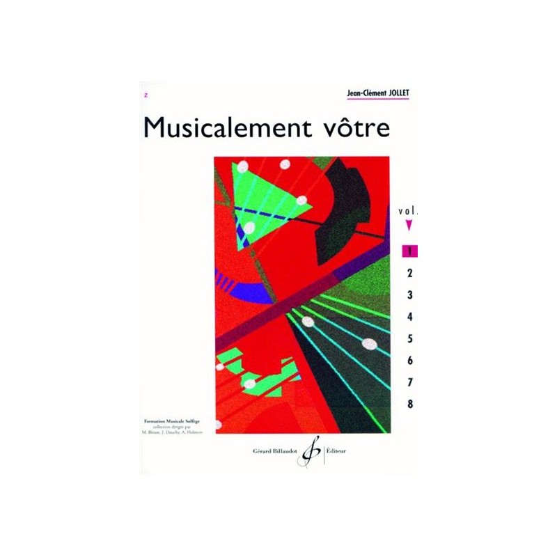 JOLLET MUSICALEMENT VOTRE VOLUME 1 Le kiosque à musique Avignon