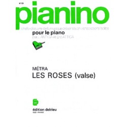 Olivier Metra les roses partition piano