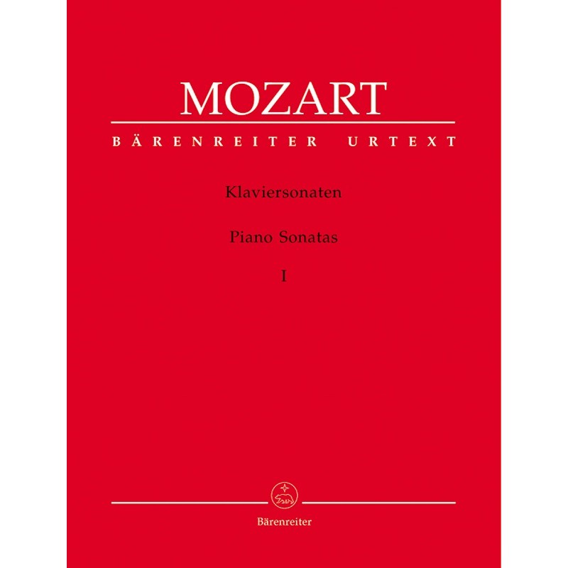 Partition Mozart Sonates pour piano - Kiosque musique Avignon