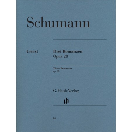 Partition piano SCHUMANN Romances Opus 28 - Urtext Henle Verlag - Kiosque musique Avignon