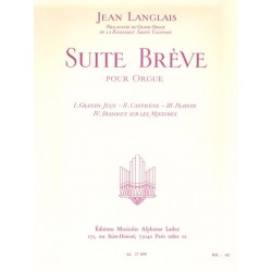 Jean langlais suite brève partition