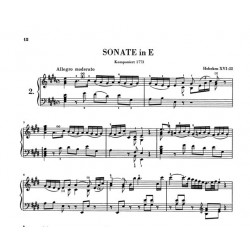 Haydn sonates piano partition