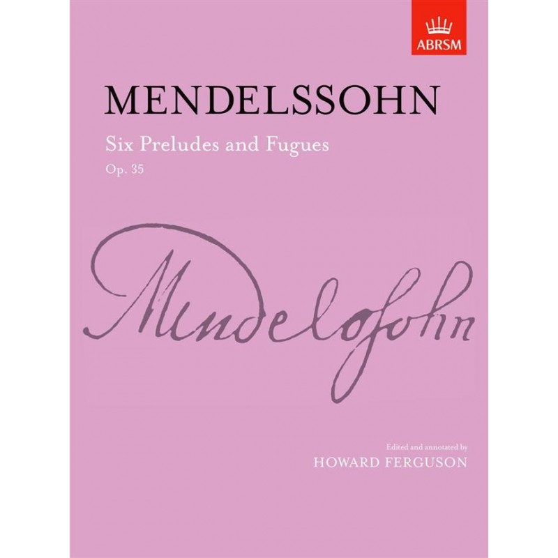 PARTITION PIANO MENDELSSOHN OPUS 5 - KIOSQUE MUSIQUE AVIGNON