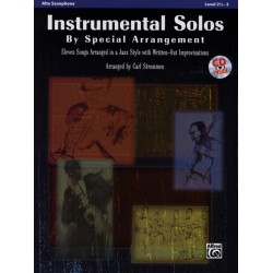 Partition saxophone Instrumental solos by special arrangement - Kiosque musique Avignon