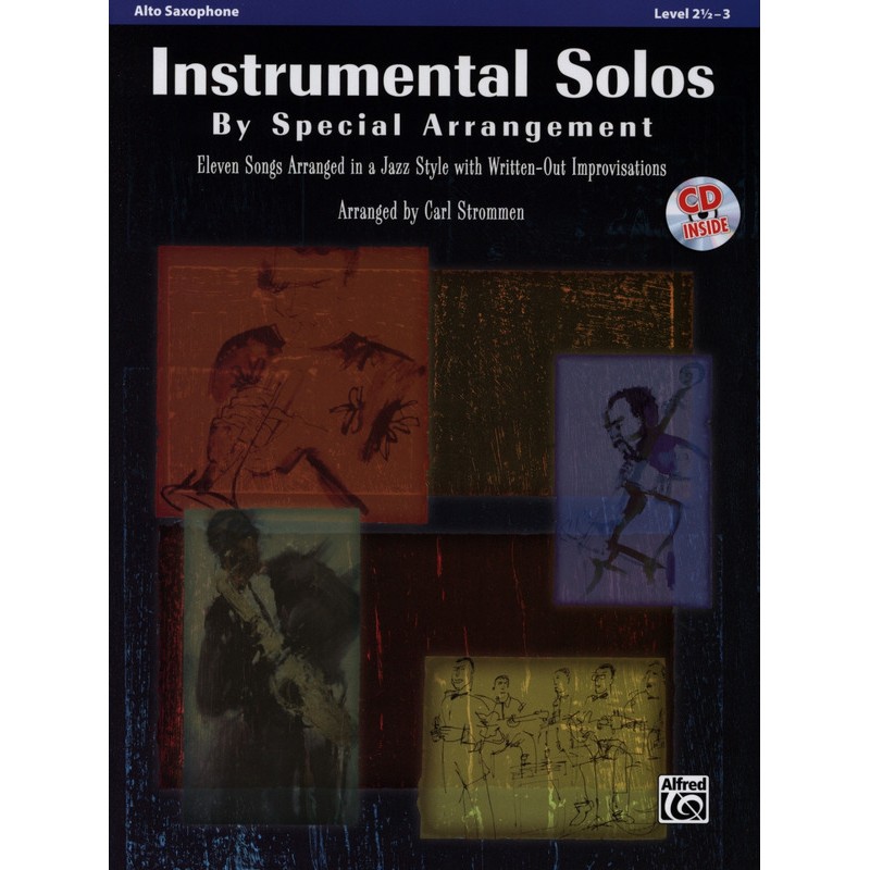 Partition saxophone Instrumental solos by special arrangement - Kiosque musique Avignon