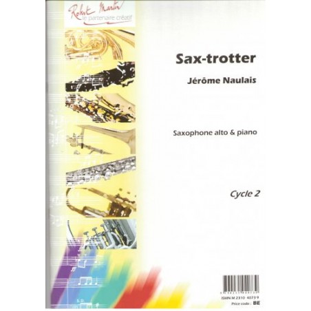 Jérôme Naulais Sax Trotter partition saxophone