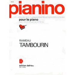 Partition Rameau Le Tambourin -Avignon Nîmes MArseille