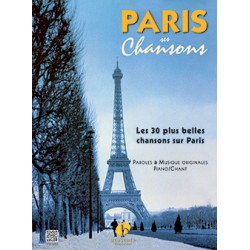 Partition chansons sur Paris - Le kiosque à musique Avignon