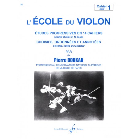 l'école du violon cahier 1 partition