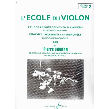 l'école du violon cahier 2 partition