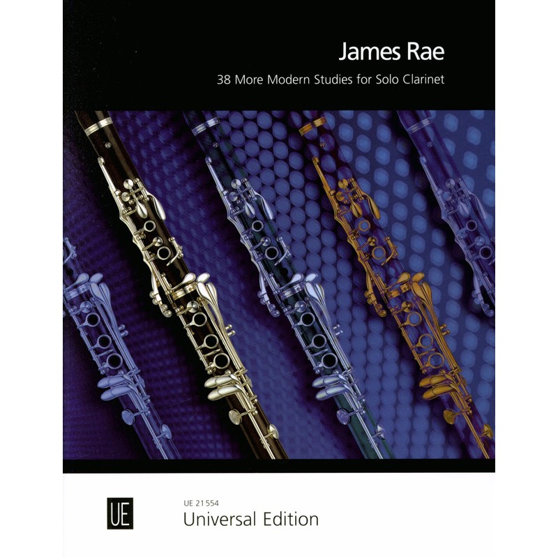 James RAE More modern studies for solo clarinet - Le kiosque à musique Avignon