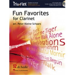 FUN FAVORITES pour 1 ou plusieurs clarinettes