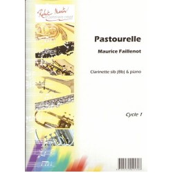 Maurice Faillenot Pastourelle partition clarientte