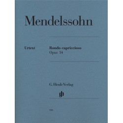 Partition Mendelssohn Rondo Capriccioso Opus 14