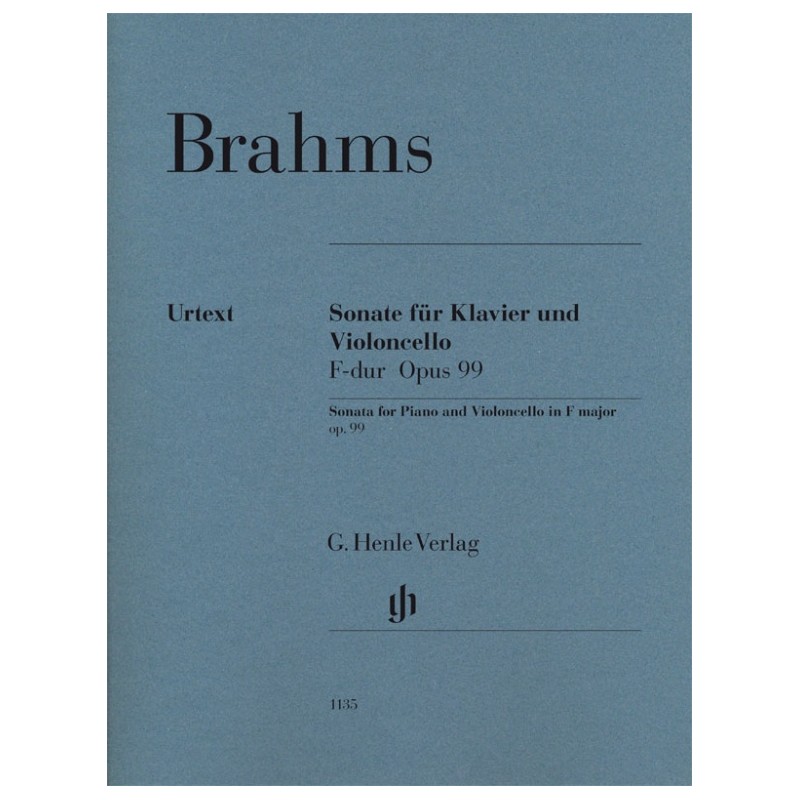 Partition BRAHMS Sonate violoncelle - Avignon Nîmes Marseille