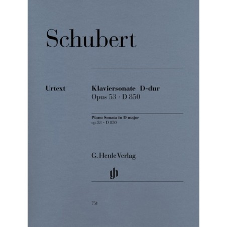 Partition sonate schubert D850