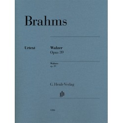 Brahms Valses Opus 39 - Partition piano