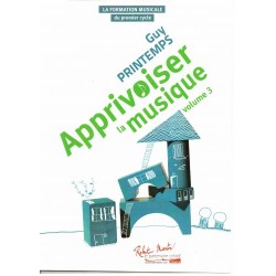 Guy Printemps Apprivoiser la musique volume 3 partition