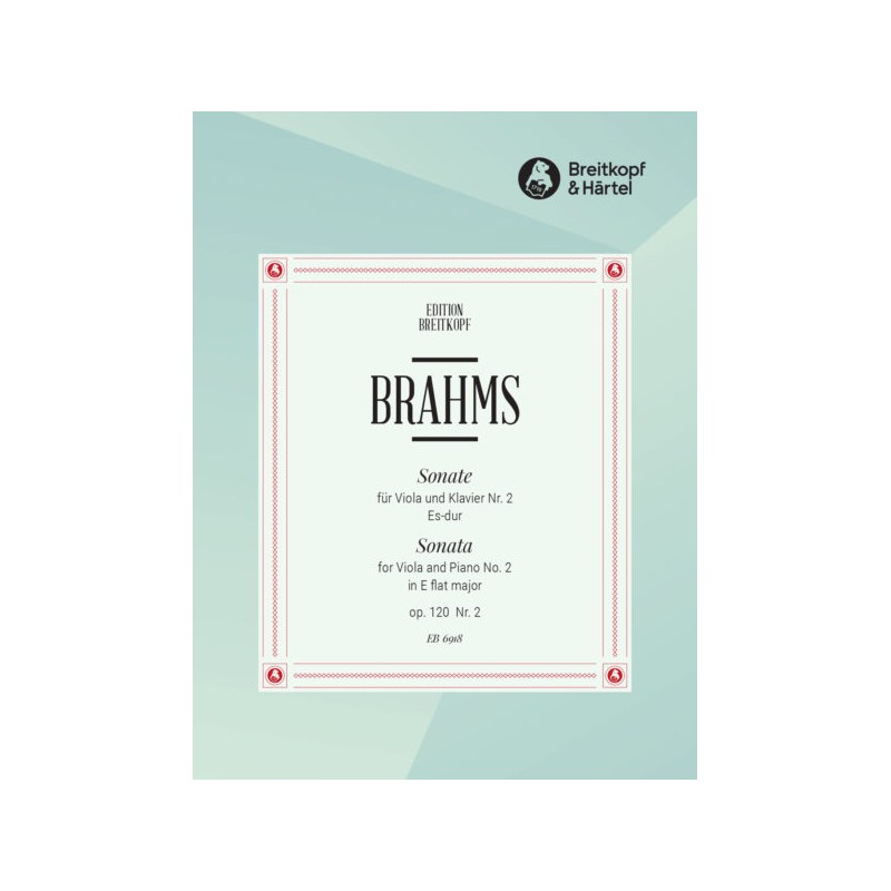 Partition Brahms Sonate clarinette n°2 - Avignon Nîmes Marseille