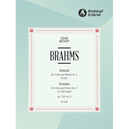 Partition Brahms Sonate clarinette n°2 - Avignon Nîmes Marseille