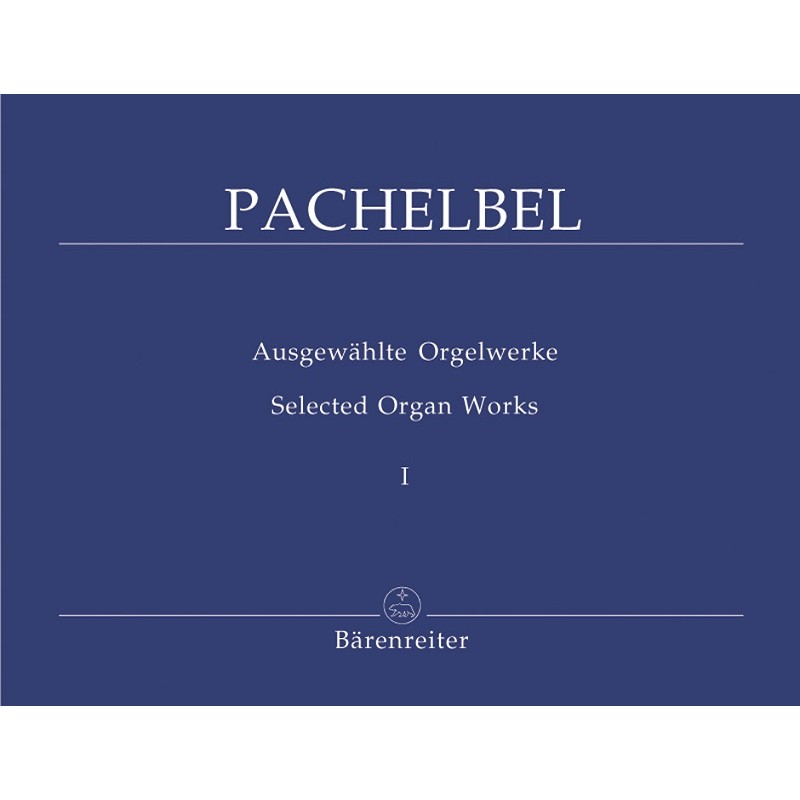 Partition pour orgue de Pachelbel