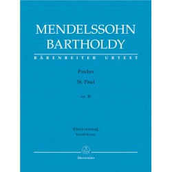 Mendelssohn Paulus partition chant