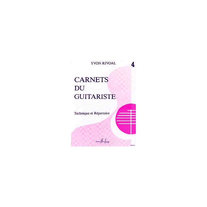 Carnets du guitariste avignon