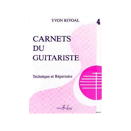 Carnets du guitariste avignon