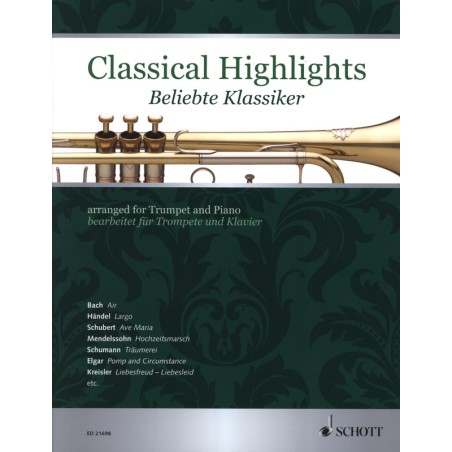 Classical highlights partition trompette