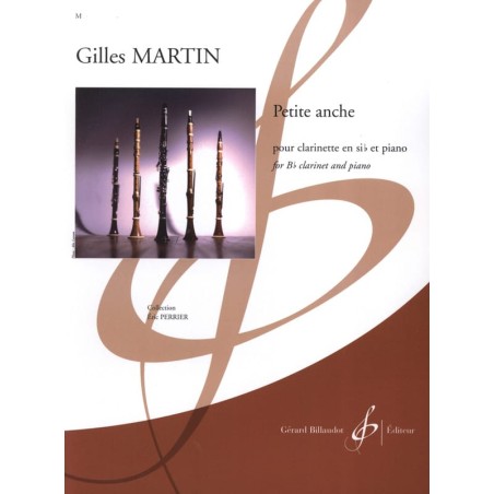 Partition Gilles Martin PETITE ANCHE